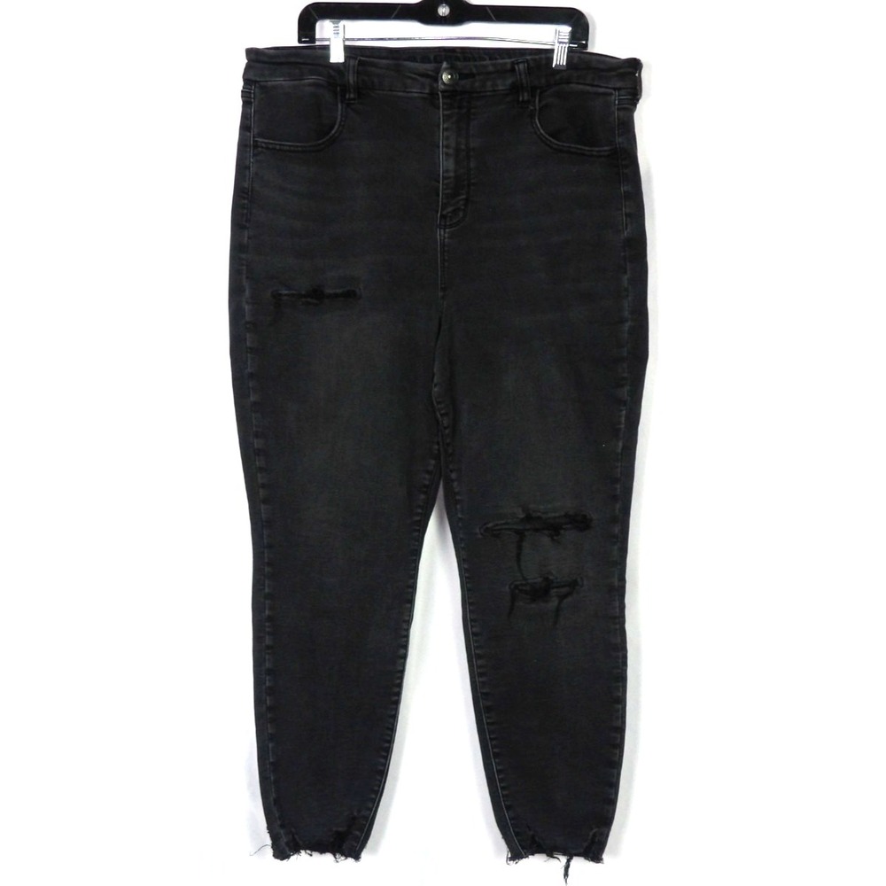American Eagle Next Level Stretch Curvy High‎ Rise Jegging Gray Jeans Women's 20